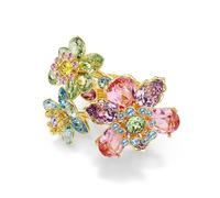 SWAROVSKI Idyllia Anillo Flor Multicolor Cristal Sin Piedra Preciosa, Cristal, Sin Piedras Preciosas