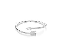Swarovski Idyllia Collezione Bracciale rigido, Tagli misti, Freccia, Bianco, Placcato rodio