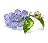 Swarovski Idyllia - Figura de cristal de caracol y arándanos