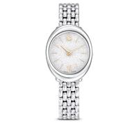 Swarovski Imber Oval Pulsera de Metal, Acero Inoxidable Brillante, Plata