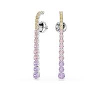 Swarovski Matrix Collezione, Gradiente di tagli rotondi, Multicolore, Placcato rodio