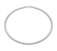 Swarovski Matrix Tennis Collar redondo cortado Rhodium terminado