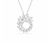 Swarovski Mesmera Colgante, Talla Marquesa, Blanco, Baño De Rodio