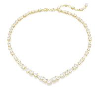 Swarovski Mesmera: Collana V White/GOS 32 para mujer, oro, talla única