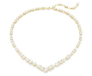 Swarovski Mesmera: Collana V White/GOS 32 para mujer, oro, talla única