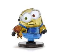 Swarovski Minions Bob, Homenaje a Bob con su Osito de Peluche, 366 Facetas en Talla Precisión Cristales, Poliuretano (PU), Metal, Objeto Decorativo, Multicolor