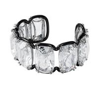 Swarovski Mujer Pulsera Brazalete Metal Cristal Blanco Harmonia M 5600039