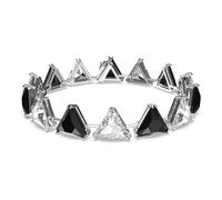 Swarovski Mujer Pulsera Brazalete Ortyx Cristales Dreieckschliff Sw Blanco