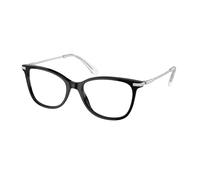 Swarovski Mujer SK2010 1038 Monturas ópticas Acetato Negro Transparente Cuadrada Normal