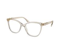 Swarovski Mujer SK2020 3003 Monturas ópticas Acetato Marrón Transparente Cuadrada Normal