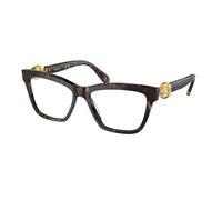Swarovski Mujer SK2021 1002 Monturas ópticas Acetato Marrón Transparente Cuadrada Normal