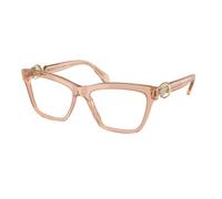 Swarovski Mujer SK2021 1063 Monturas ópticas Acetato Marrón Transparente Cuadrada Normal