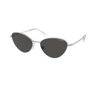 Swarovski Mujer SK7014 400187 Gafas de sol Metal Plata Gris Cat Eye Normal