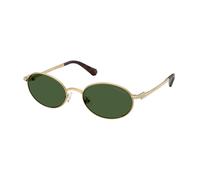 Swarovski Mujer SK7033 400471 Gafas de sol Metal Oro Verde Redonda Normal