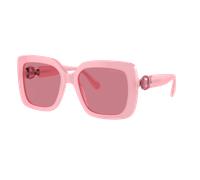 Swarovski Mujer Sunglass SK6001 - Color del Marco: Rosa Ópalo, Color de la Lente: Rosa interior plateado espejo