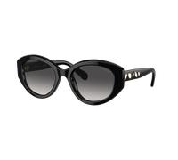 Swarovski Mujer Sunglass SK6005 - Color del Marco: Negro, Color de la Lente: Gris Degradado