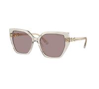 Swarovski Mujer Sunglass SK6016 - Color del Marco: Beige transparente, Color de la Lente: Violeta