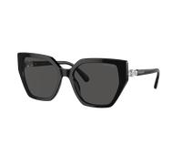 Swarovski Mujer Sunglass SK6016 - Color del Marco: Negro, Color de la Lente: Gris Oscuro