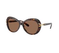 Swarovski Mujer Sunglass SK6026 - Color del Marco: Habana, Color de la Lente: Marrón Oscuro