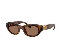 Swarovski Mujer Sunglass SK6036U - Color del Marco: Habana, Color de la Lente: Marrón Oscuro