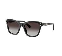 Swarovski Mujer Sunglass SK6063 - Color del Marco: Negro, Color de la Lente: Gris Degradado