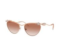 Swarovski Mujer Sunglass SK7017 - Color del Marco: Rose Gold, Color de la Lente: Rosa degradado