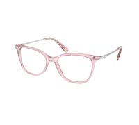 Swarovski Mujer Swarovski SK2010 3001 Monturas ópticas Acetato Rosa Cuadrada Normal