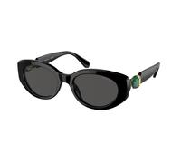 Swarovski Mujer Swarovski SK6002 100187 Gafas de sol Acetato Negro Gris Redonda Normal