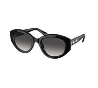 Swarovski Mujer SK6005 10018G Gafas de sol Acetato Negro Gris Geométrico Normal Sombreado