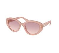 Swarovski Mujer Sunglass SK6005 - Color del Marco: Rosa y opalino, Color de la Lente: Marrón y violeta degradado
