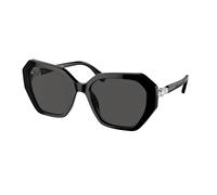 Swarovski Mujer SK6017 100187 Gafas de sol Acetato Negro Gris Geométrico Normal