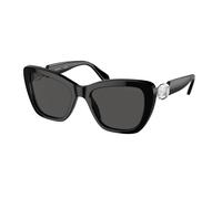 Swarovski Mujer Swarovski SK6018 100187 Gafas de sol Acetato Negro Gris Cat Eye Normal