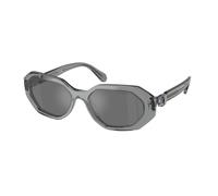 Swarovski Mujer Swarovski SK6028 10626G Gafas de sol Acetato Gris Gris Geométrico Reflejado