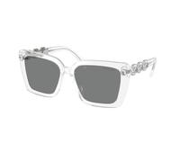 Swarovski Mujer Swarovski SK6032 102787 Gafas de sol Acetato Transparente Gris Cuadrada Normal