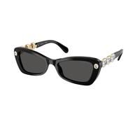 Swarovski Mujer Swarovski SK6033 100187 Gafas de sol Acetato Negro Gris Geométrico Normal