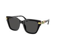 Swarovski Mujer Swarovski SK6041 100187 Gafas de sol Acetato Negro Gris Geométrico Normal
