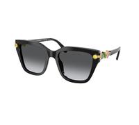 Swarovski Mujer SK6041 1001T3 Gafas de sol Acetato Negro Gris Geométrico Polarizado