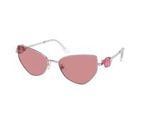 Swarovski Mujer Swarovski SK7003 400184 Gafas de sol Metal Plata Rosa Geométrico Normal