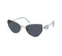 Swarovski Mujer Swarovski SK7003 400187 Gafas de sol Metal Plata Gris Geométrico Normal