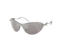 Swarovski Mujer SK7023 40096G Gafas de sol Metal Gris Gris Geométrico Reflejado