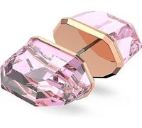 Swarovski pendiente de botón lucent unisex, pendiente con cristal ros