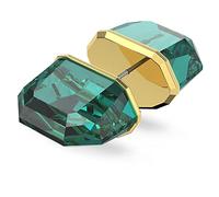 Swarovski Pendiente Swarovski Lucent Mono para Mujer, Cristal Verde Talla Octágono, Baño en Tono Oro, de la Colección Lucent de Swarovski