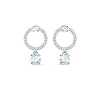Swarovski Pendientes 'Attract Circle' plata One Size plata