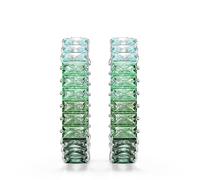 Swarovski Pendientes 'Matrix' azul claro / pino / verde claro / plata One Size azul claro / pino / verde claro / plata