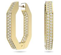 Swarovski Pendientes 'Dextera' oro / transparente, Talla One Size