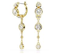 Swarovski Pendientes Imber, Talla redonda, Blancos, Combinación de acabados metálicos