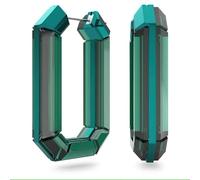 Swarovski Pendientes Lucent:PE Hoop EMER/ALU 5633953 Marca