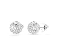 Swarovski Pendientes 'LUCENT' plata / blanco perla One Size plata / blanco perla
