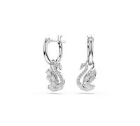 Swarovski Pendientes 'SWAN' blanco One Size EUR