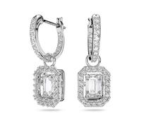 Swarovski Pendientes 'Una' plata One Size plata